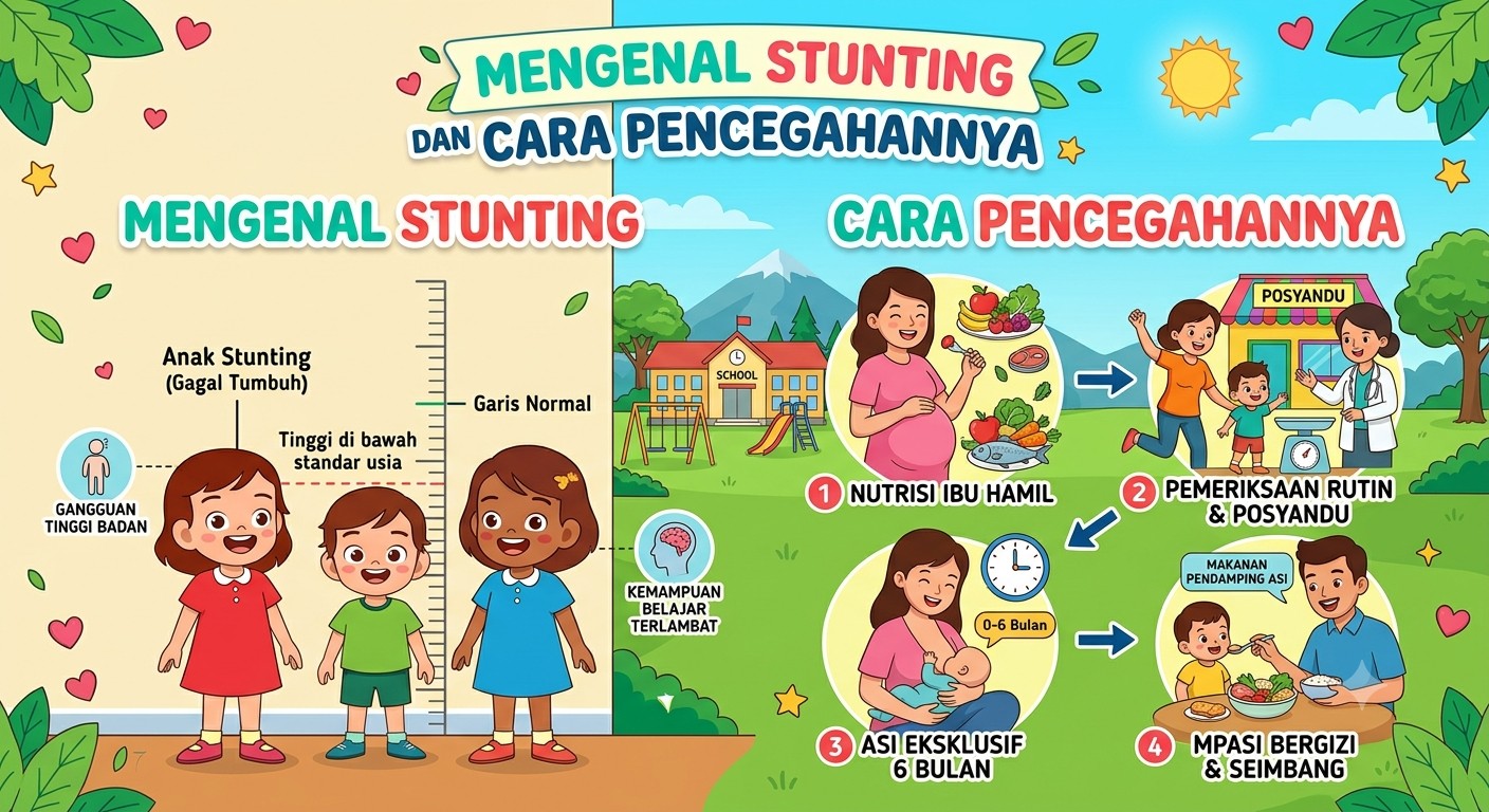 Mengenal Stunting dan Cara Pencegahannya