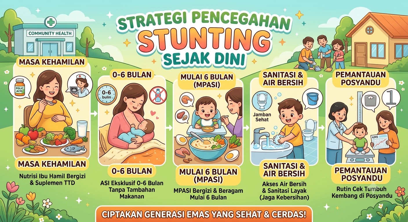 Strategi Pencegahan Stunting Sejak Dini