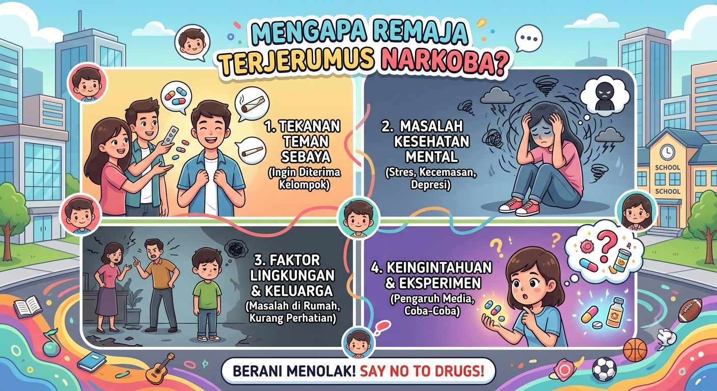 Mengapa Remaja Terjerumus Narkoba?