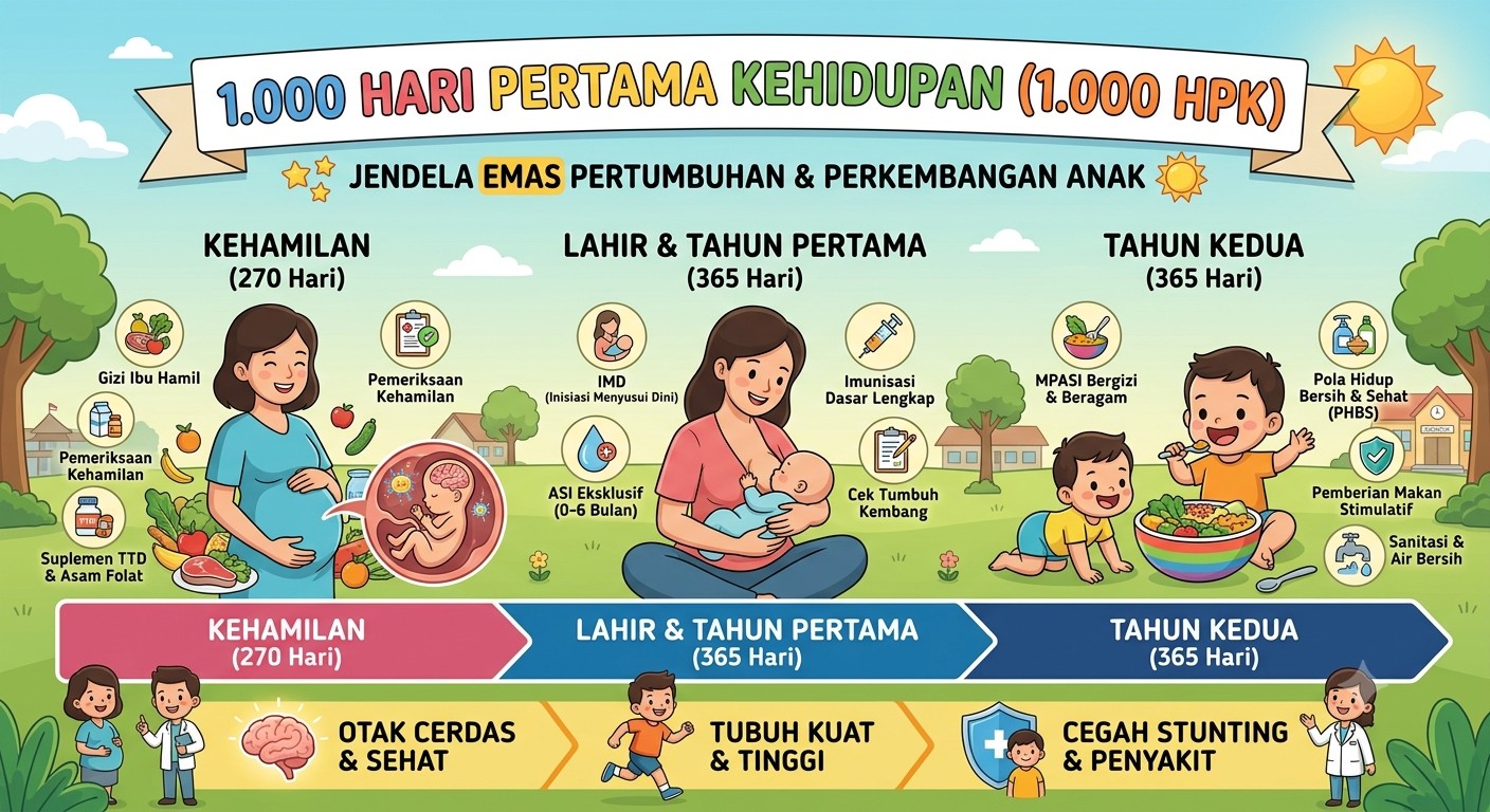 1000 Hari Pertama Kehidupan untuk Pencegahan Stunting