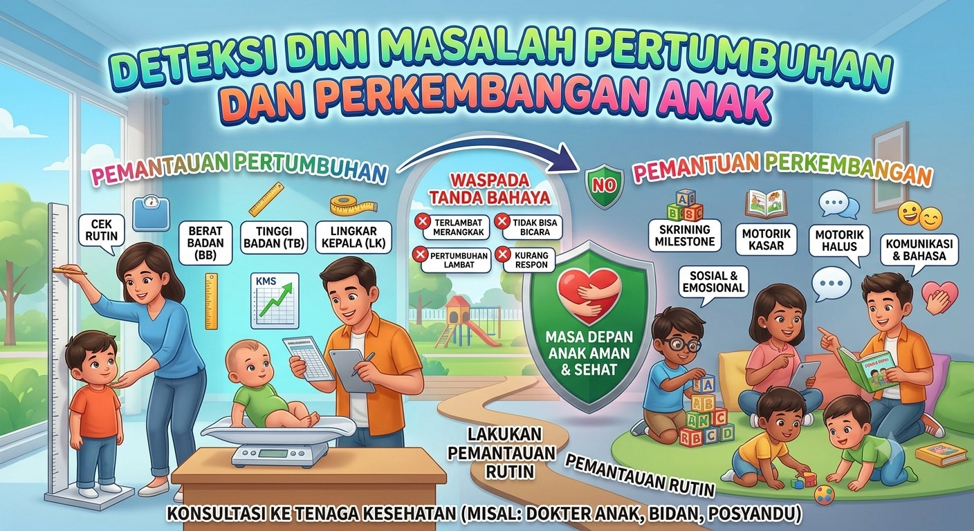 Deteksi Dini Masalah Pertumbuhan dan Perkembangan Anak